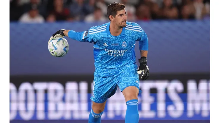 Courtois sufrió molestias antes del partido con Mallorca