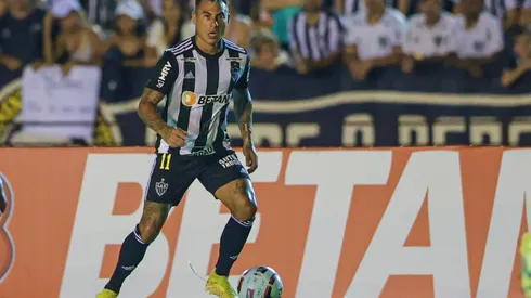 Eduardo Vargas jugó un partido completo bajo elevadísimos índices de temperatura y humedad.