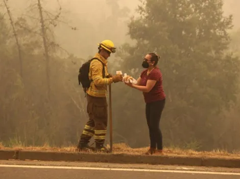 Mapa de incendios en Chile