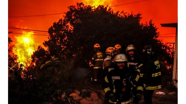 ¿Cuáles son los incendios forestales activos en Chile?