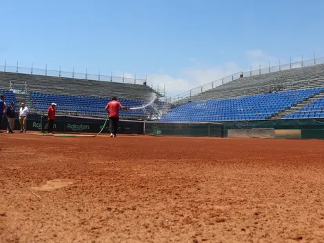 Galería: así está la cancha para Copa Davis