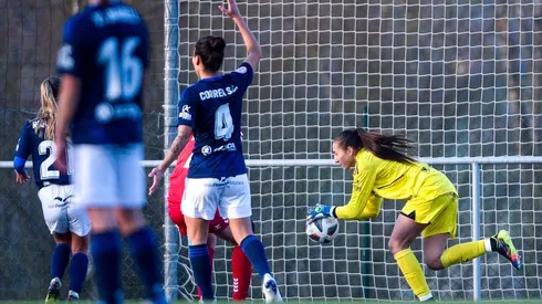Anto Canales repite como MVP del Oviedo ante el Barça B