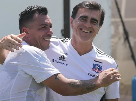 El emotivo reencuentro de Esteban Paredes con Colo Colo
