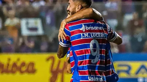 Juan Martín Lucero tuvo su primer partido en el Fortaleza.