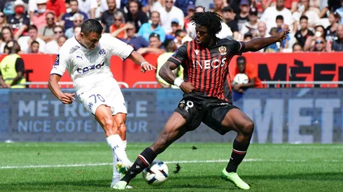 Su último duelo fue victoria para Olympique Marsella por 3 a 0 con un doblete del tocopillano.