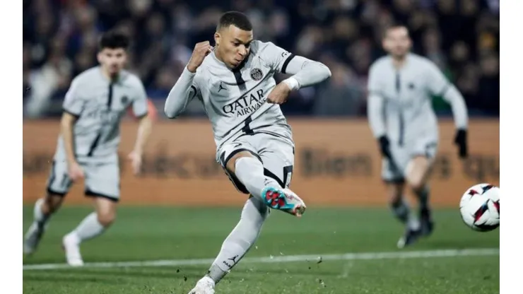 Mbappé tuvo una tarde para el olvido este miércoles