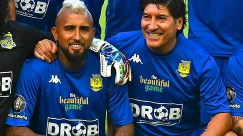 Zamorano espera ver a Vidal con la camiseta de Colo Colo nuevamente