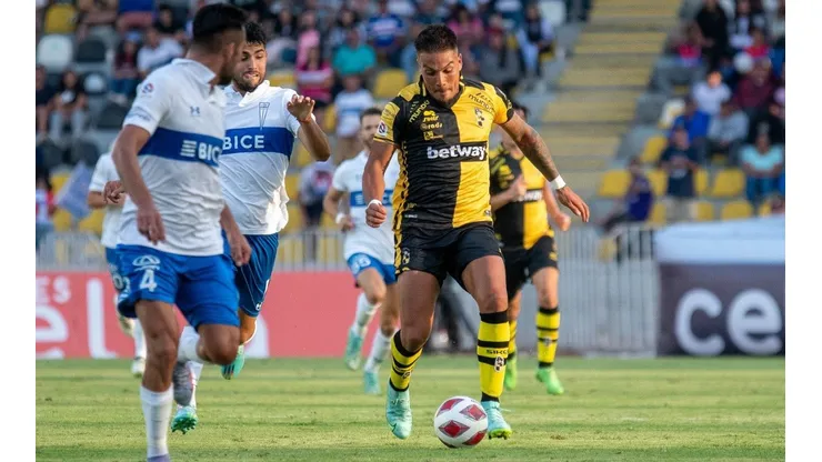 Javier Parraguez fue expulsado en los minutos finales del partido.