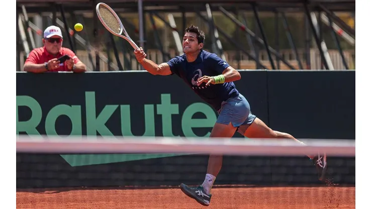 Garin es una de las principales cartas de Chile para la Copa Davis.