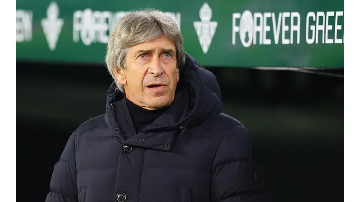 Pellegrini en el duelo frente al Barcelona este miércoles