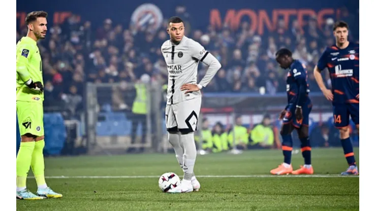 Mbappé tuvo una tarde triste y que preocupa en Francia