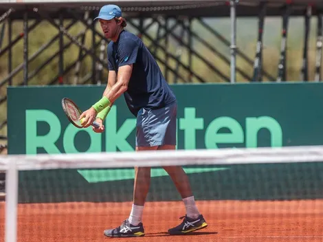 Jarry aprueba la cancha serenense de Copa Davis: "Está muy buena"
