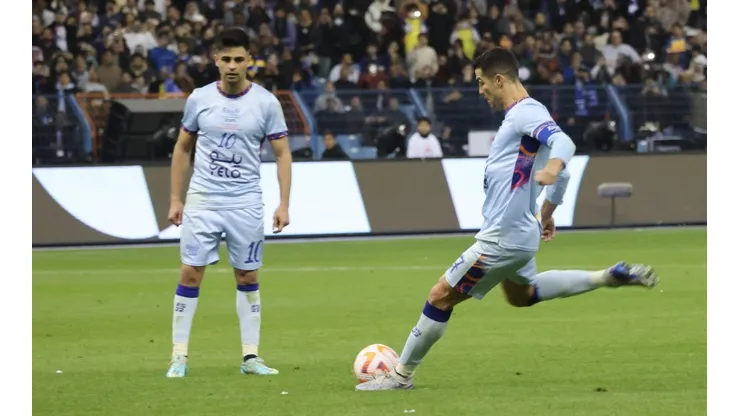 El Bicho busca su primer gol con la camiseta de su nueva escuadra.