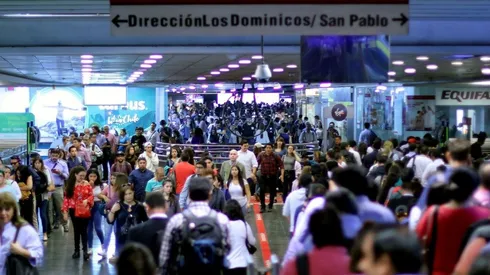 Estación Tobalaba (imagen referencial)