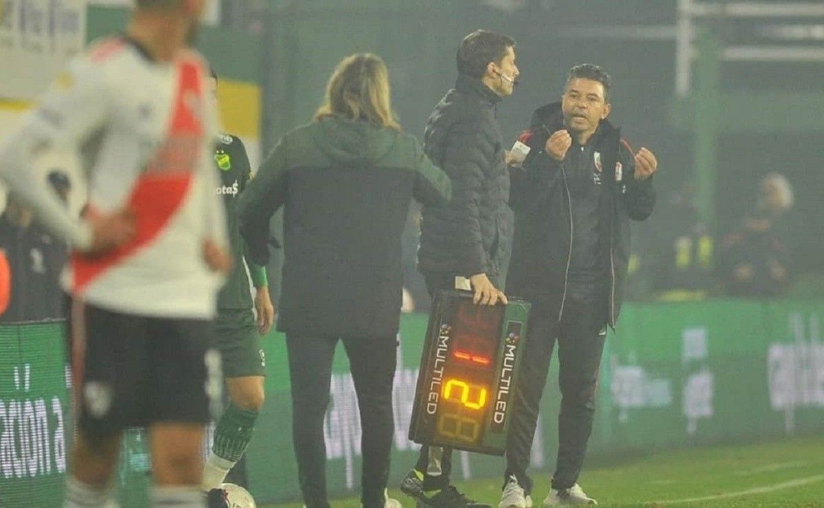 El día que Beccacece y Marcelo Gallardo se agarraron de las mechas por ...