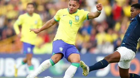 Brasil superó fácilmente a Ecuador en el Sudamericano Sub 20 con dos goles de Vitor Roque