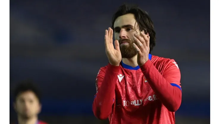 Brereton festeja el triunfo que llevó al Blackburn a la ronda de 16 mejores de la FA Cup