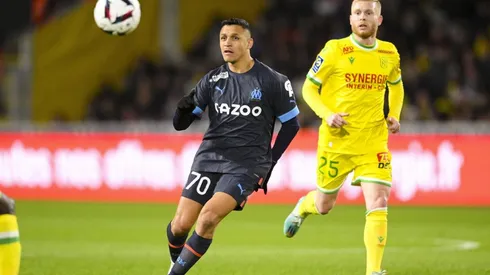 Alexis Sánchez fue el más peligroso del OM, aunque no pudo anotar