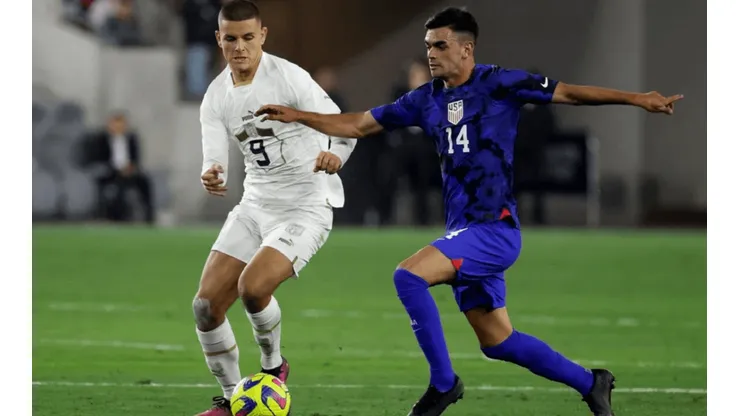Alan Soñora quedó libre de Independiente de Avellaneda y ya debutó por la selección de Estados Unidos.