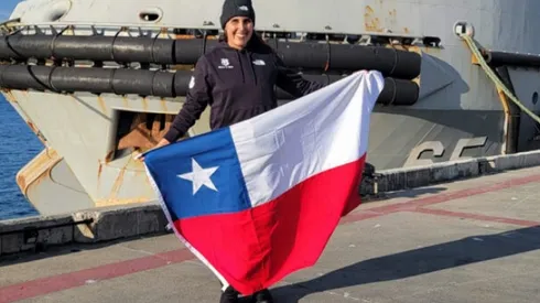 La Sirena de Hielo antes de emprender su viaje a la Antártica chilena