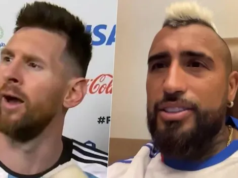 Vidal se inspira en Messi para encarar a seguidor en Twitch