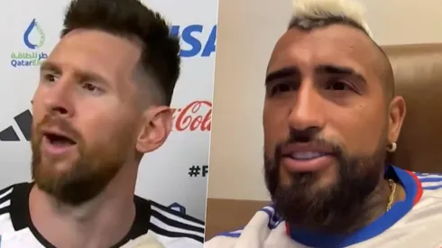 Vidal usó el "Bobo" de Messi para insultar a un seguidor