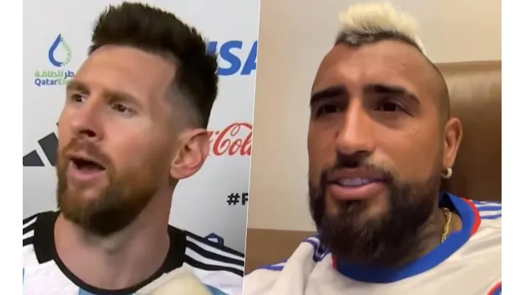 Vidal usó el "Bobo" de Messi para insultar a un seguidor
