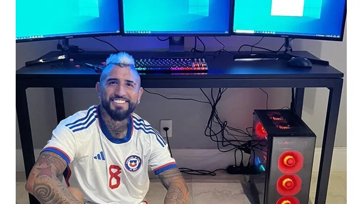 Vidal tuvo su primera transmisión de Twitch