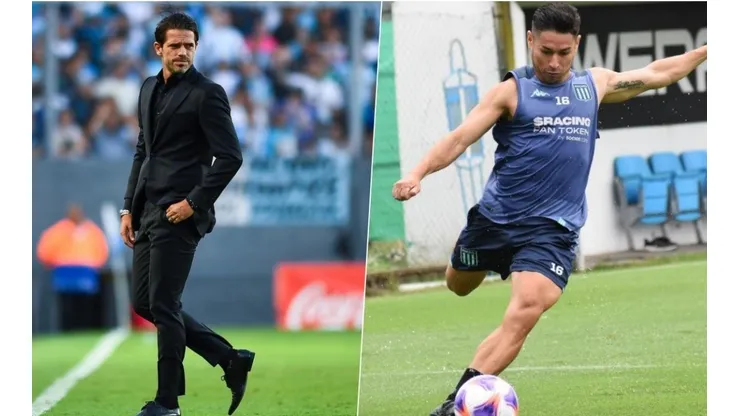 Oscar Opazo todavía no debuta oficialmente con Racing