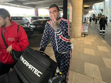 Darío Lezcano llega a Chile para firmar con Colo Colo