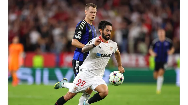 Isco Alarcón jugó la segunda parte del 2022 en el Sevilla