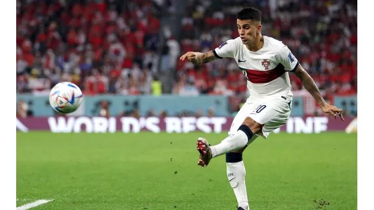 Joao Cancelo jugó el último Mundial de Qatar con Portugal