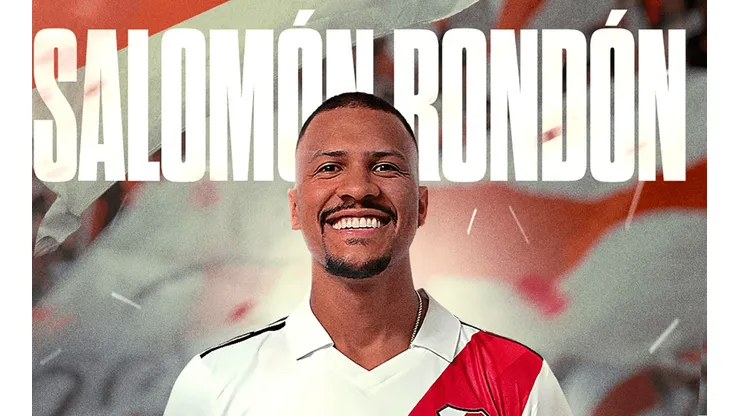 Salomón Rondón se transformó en el cuarto refuerzo de River Plate