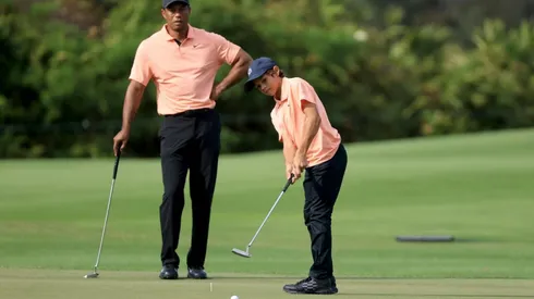 Tiger Woods verá cómo su histórico legado en el golf continúa gracias a su hijo Charlie.