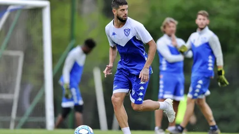 Matías de los Santos fue titular en la campaña 2022 con Velez.