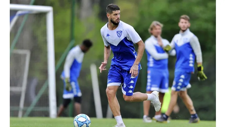 Matías de los Santos fue titular en la campaña 2022 con Velez.