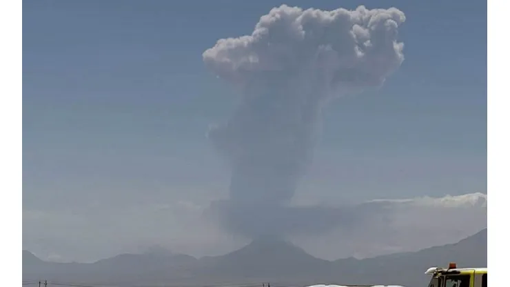 Volcán Láscar (diciembre 2022)