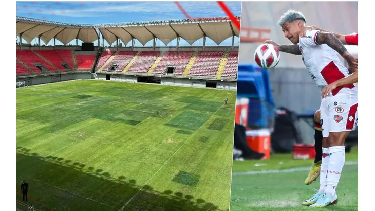 Ñublense no tiene la cancha de su estadio en óptimas condiciones