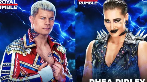 Cody Rhodes y Rhe Ripley se robaron las miradas al quedarse con el Royal Rumble Match masculino.