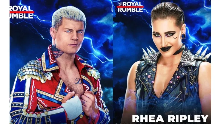 Cody Rhodes y Rhe Ripley se robaron las miradas al quedarse con el Royal Rumble Match masculino.