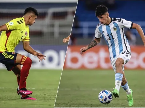 ¿A qué hora juegan Argentina vs Colombia por el Sudamericano Sub20?