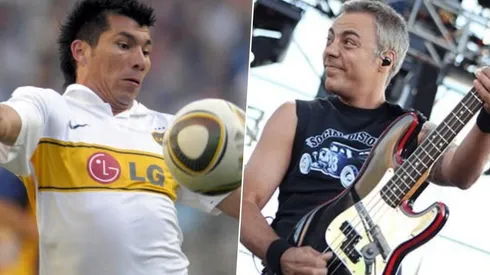 Luciano Scaglione es hincha de Boca Juniors y no se olvida de Gary Medel.