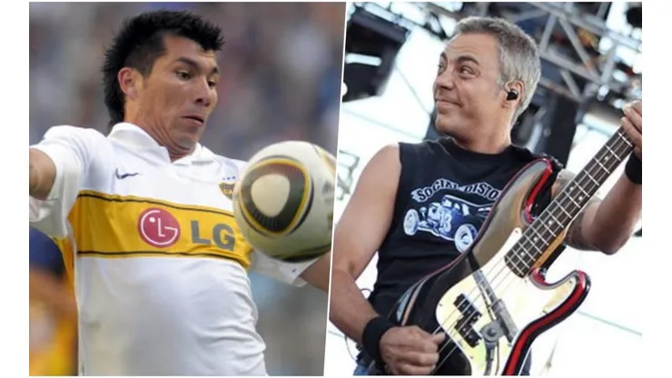 Luciano Scaglione es hincha de Boca Juniors y no se olvida de Gary Medel.