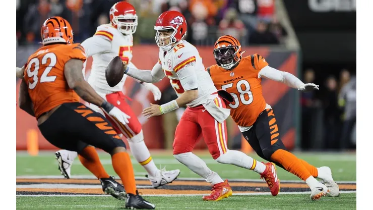 Chiefs y Bengals buscan la corona de campeón de la Conferencia Americana.