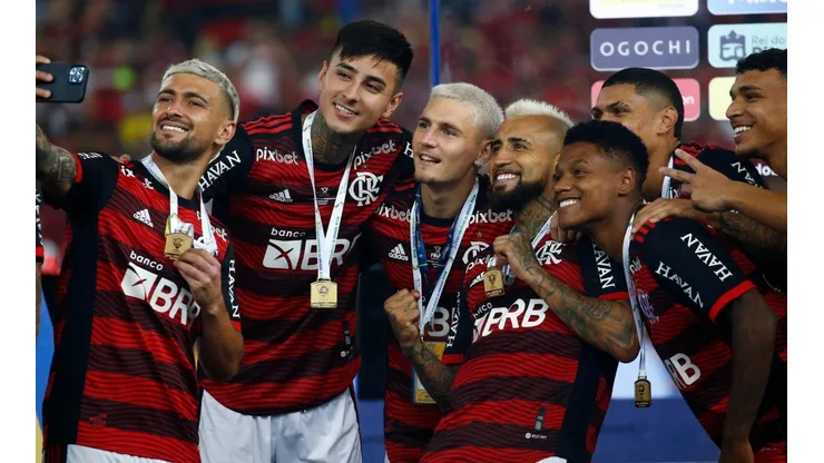Flamengo quiere conquistar la Supercopa de Brasil, pero al frente tendrá al Palmeiras, con Benjamin Kuscevic.
