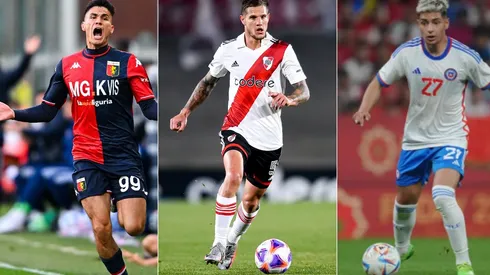 Pablo Galdames, Bruno Zuculini y Williams Alarcón, tres nombres apuntados en la carpeta de refuerzos en la UC.