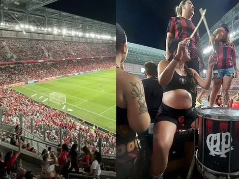 Histórico: el Paranaense repletó su estadio sólo con mujeres y niños