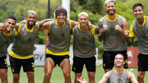 Vidal fue parte del equipo ganador en la práctica del Mengao