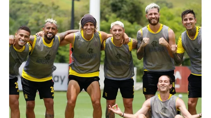 Vidal fue parte del equipo ganador en la práctica del Mengao