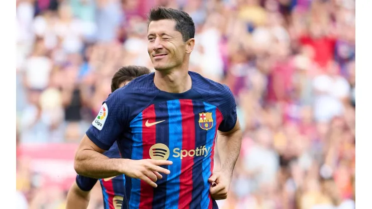 Lewy vuelve a La Liga tras tres fechas fuera por un feo gesto al árbitro.